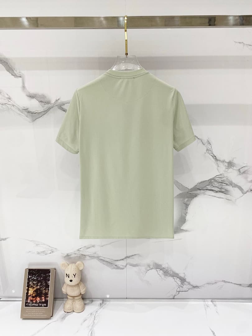 T-shirt Versace com Logo Medusa (Verde-pálido) foto 02