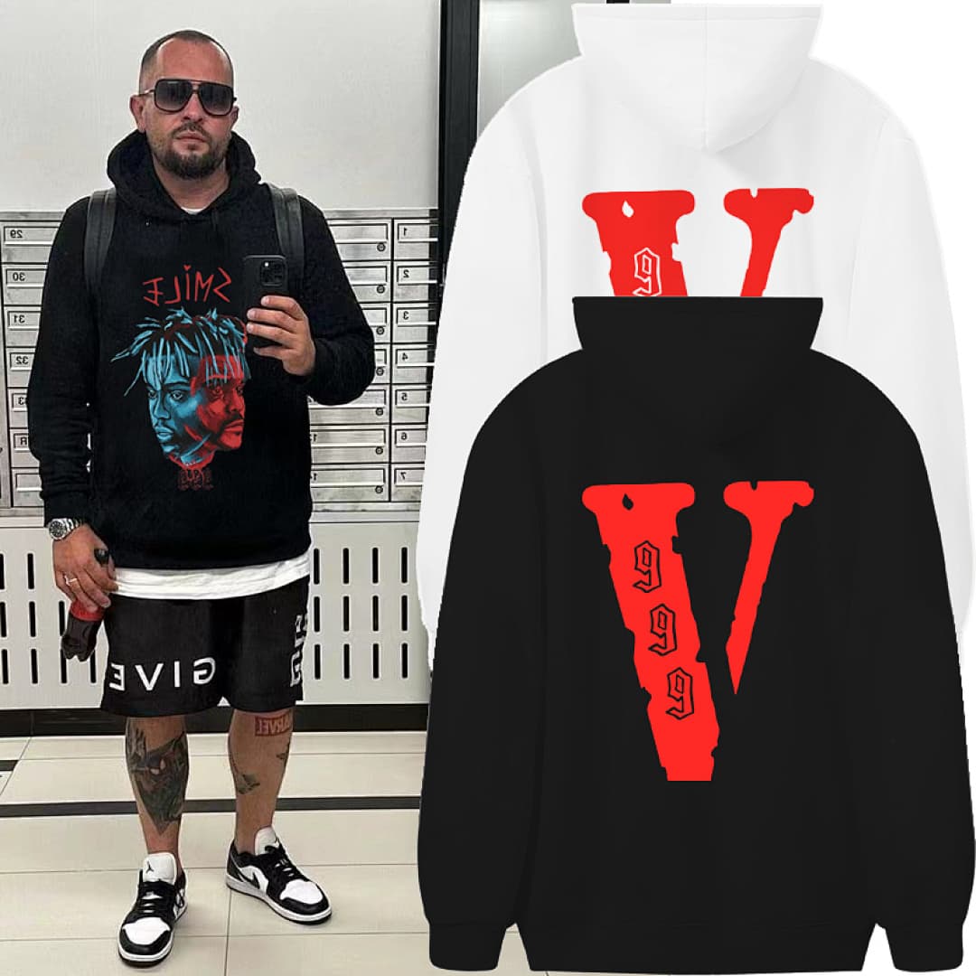 Hoodie Vlone Juice WRLD 999 Portrait foto 01
