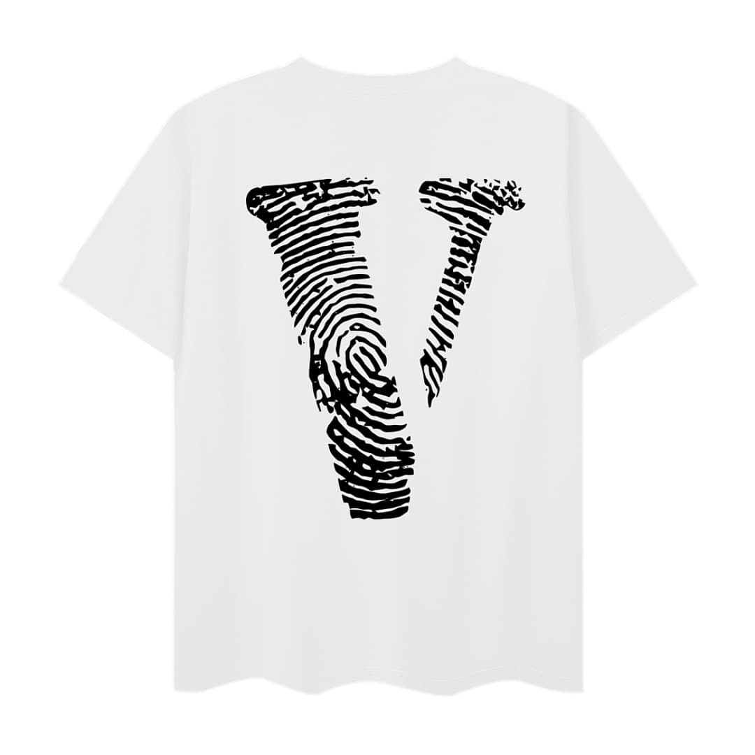 T-shirt Vlone Gangster Fingerprint foto 03