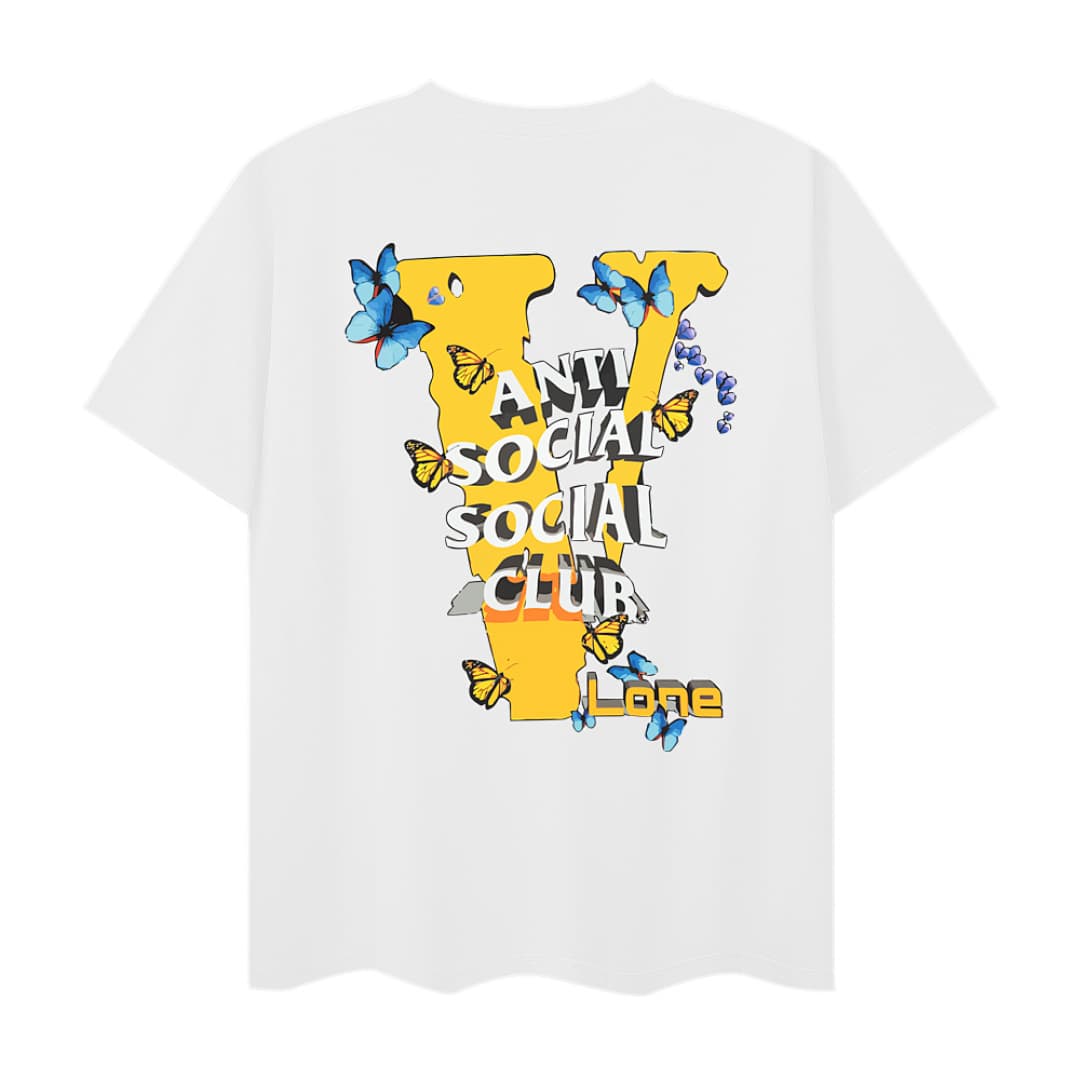 T-shirt Vlone X ASSC Butterfly 24SS foto 07