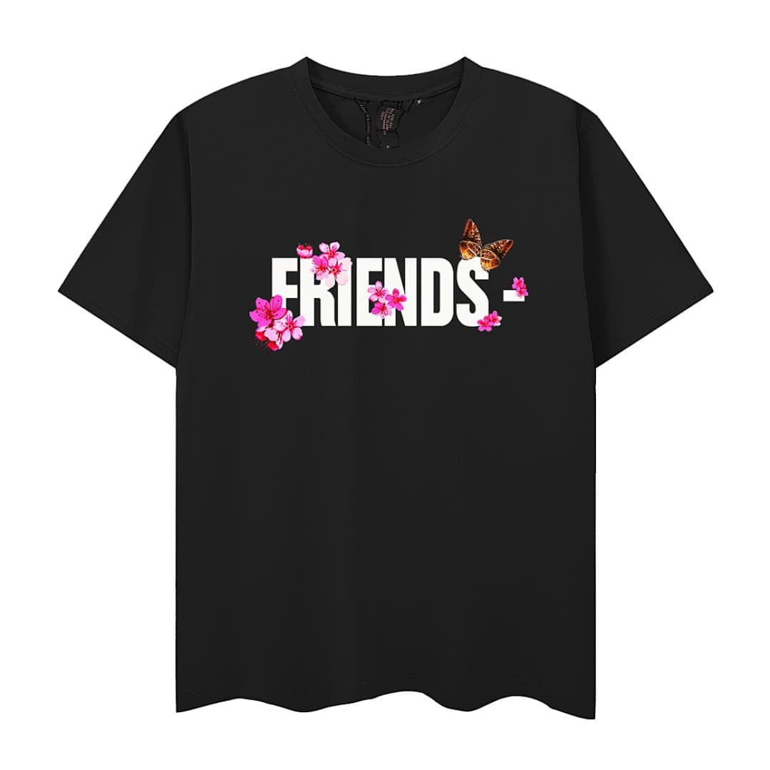 T-shirt Vlone Butterfly Flowers foto 04