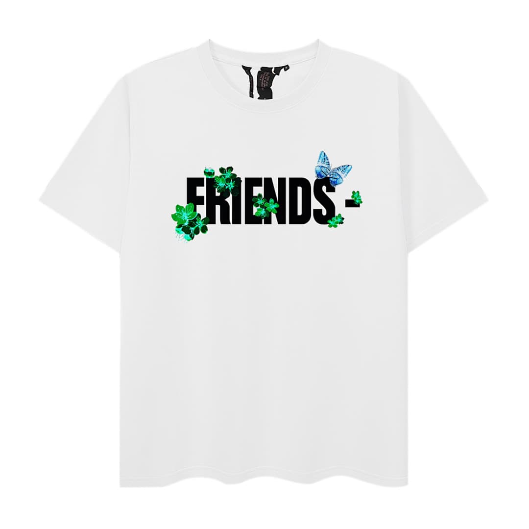 T-shirt Vlone Butterfly Flowers foto 06