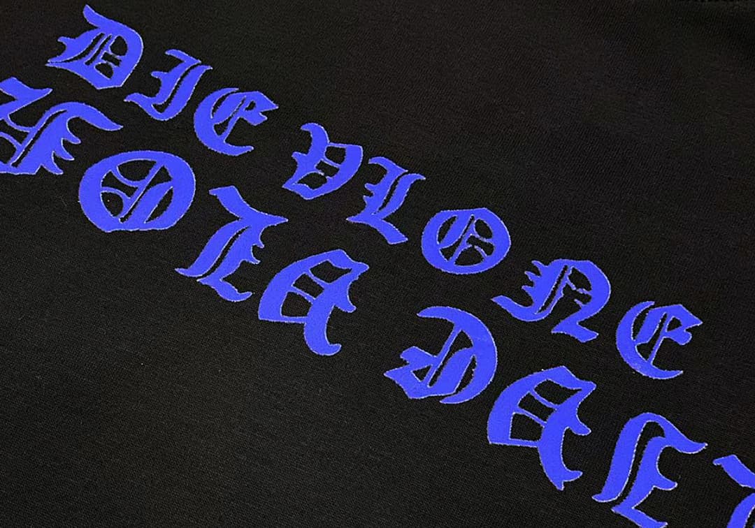 T-shirt Vlone Paisley Porcelana Azul foto 15