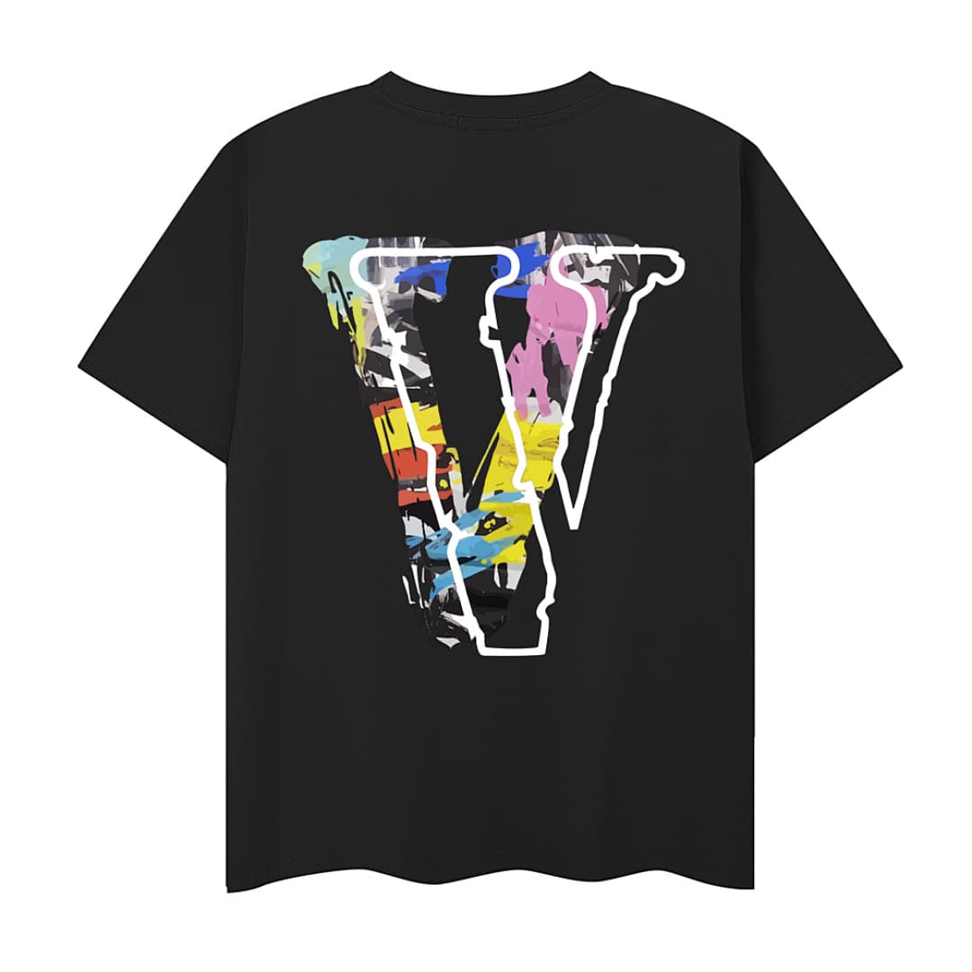T-shirt Vlone Oil Painting foto 03