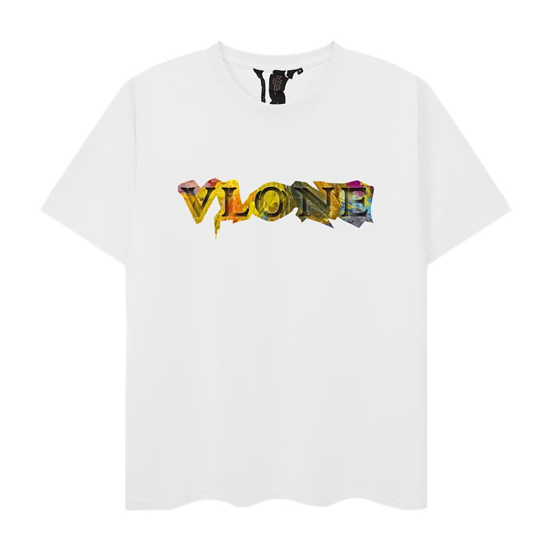 T-shirt Vlone Oil Painting foto 10