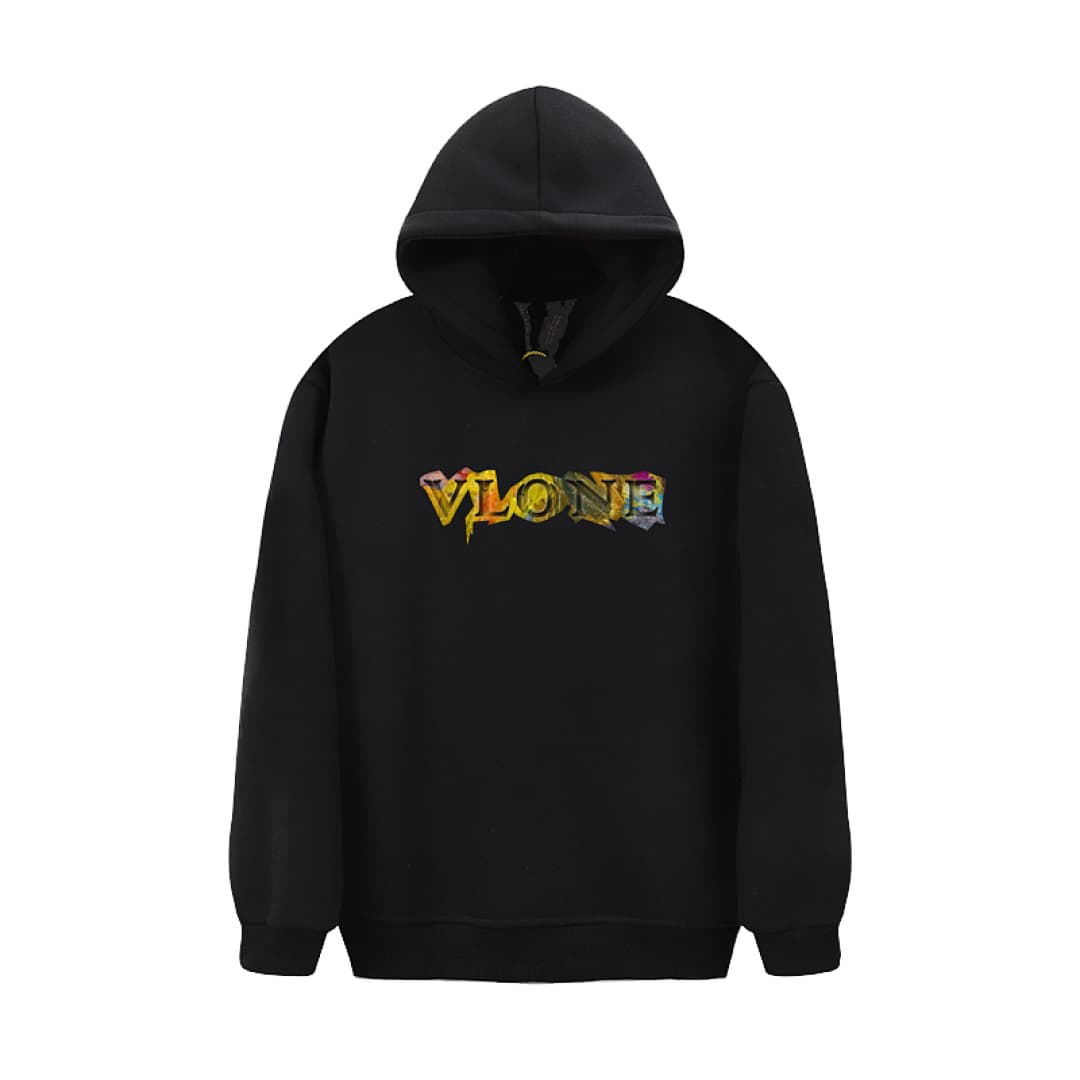 Hoodie Vlone Oil Painting Fleece foto 03