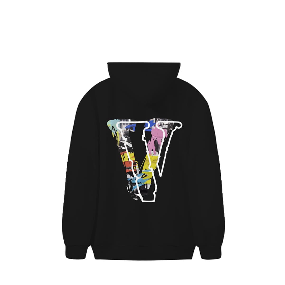 Hoodie Vlone Oil Painting Fleece foto 04
