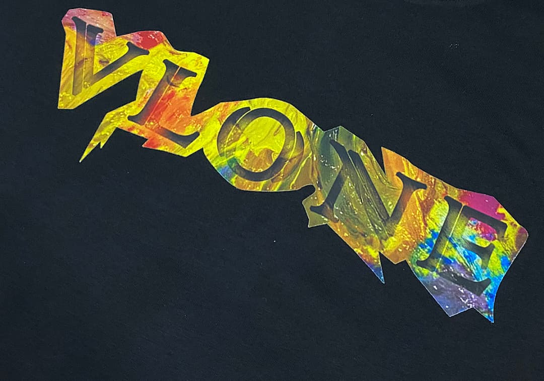 Hoodie Vlone Oil Painting Fleece foto 09
