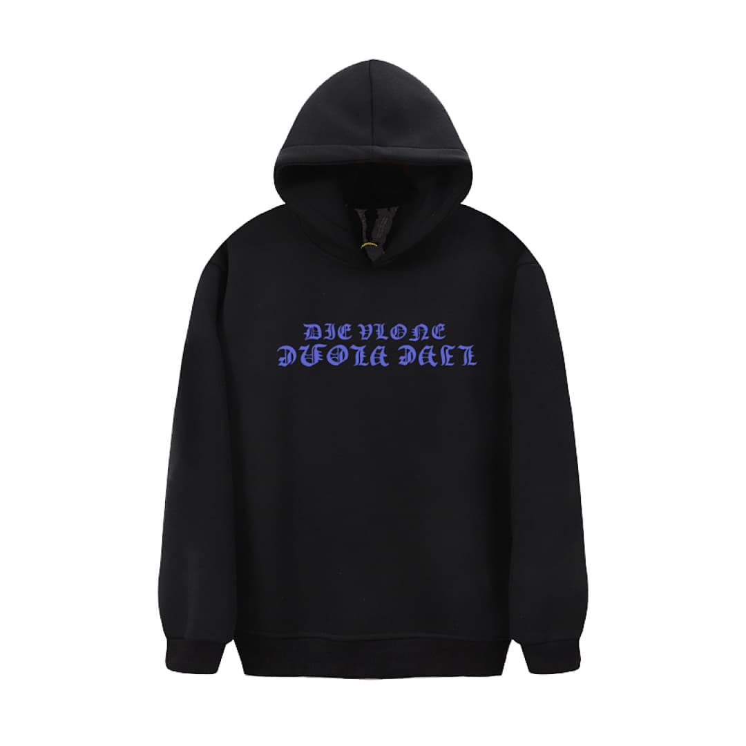 Hoodie Vlone Paisley Porcelana Azul Fleece foto 10