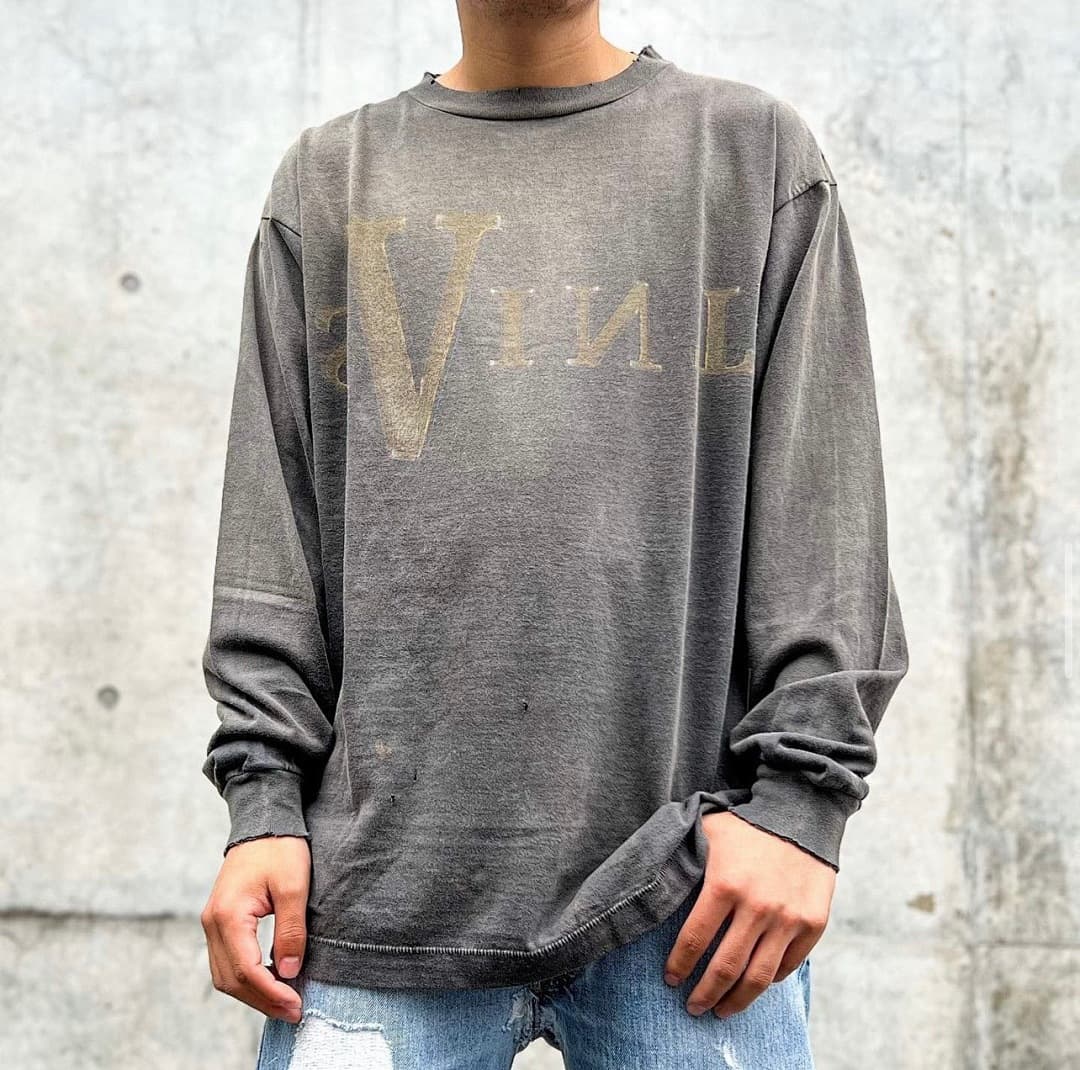 Camiseta Manga Longa Vlone x Saint Michael MARIA 22FW foto 04