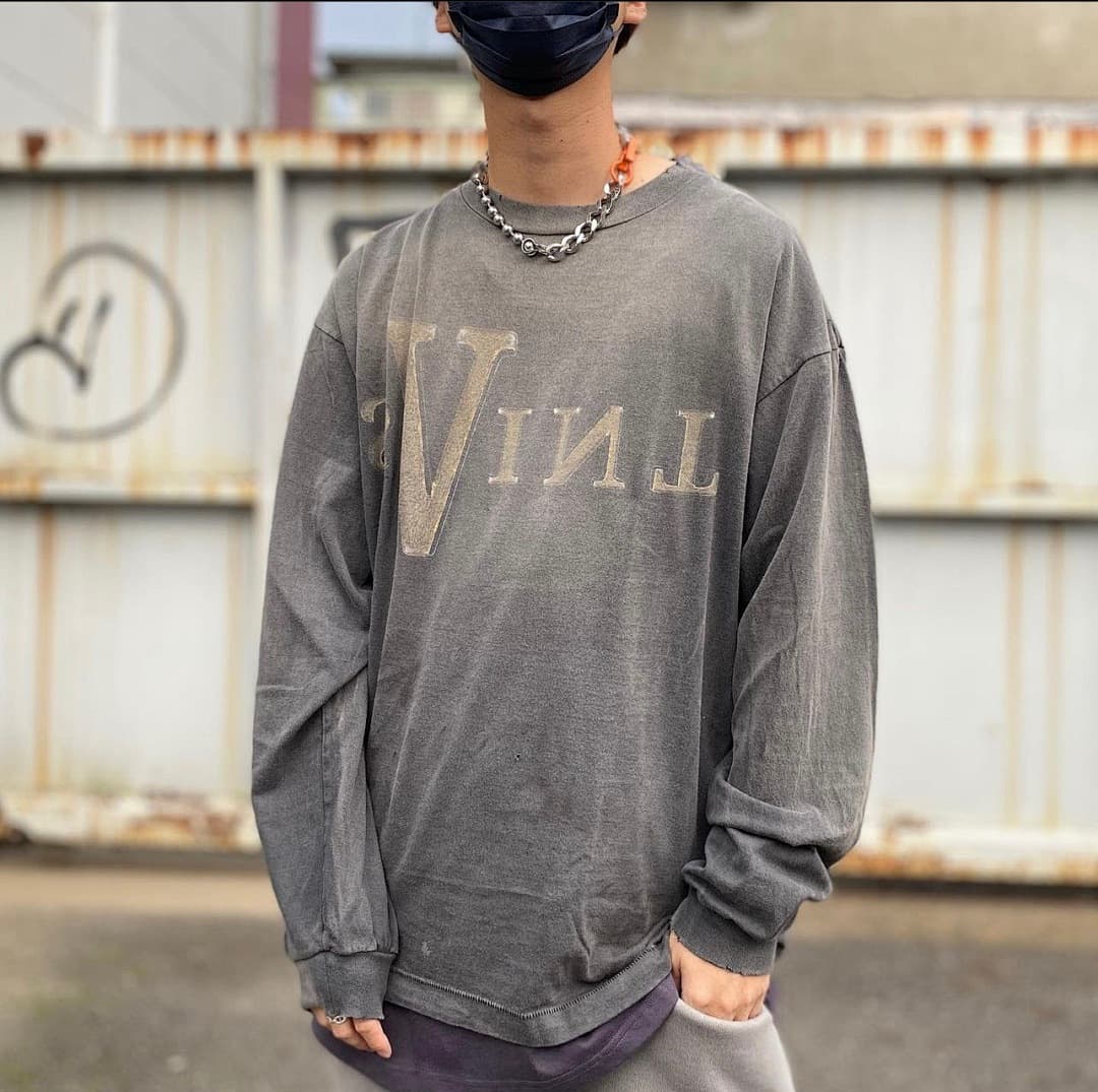 Camiseta Manga Longa Vlone x Saint Michael MARIA 22FW foto 06