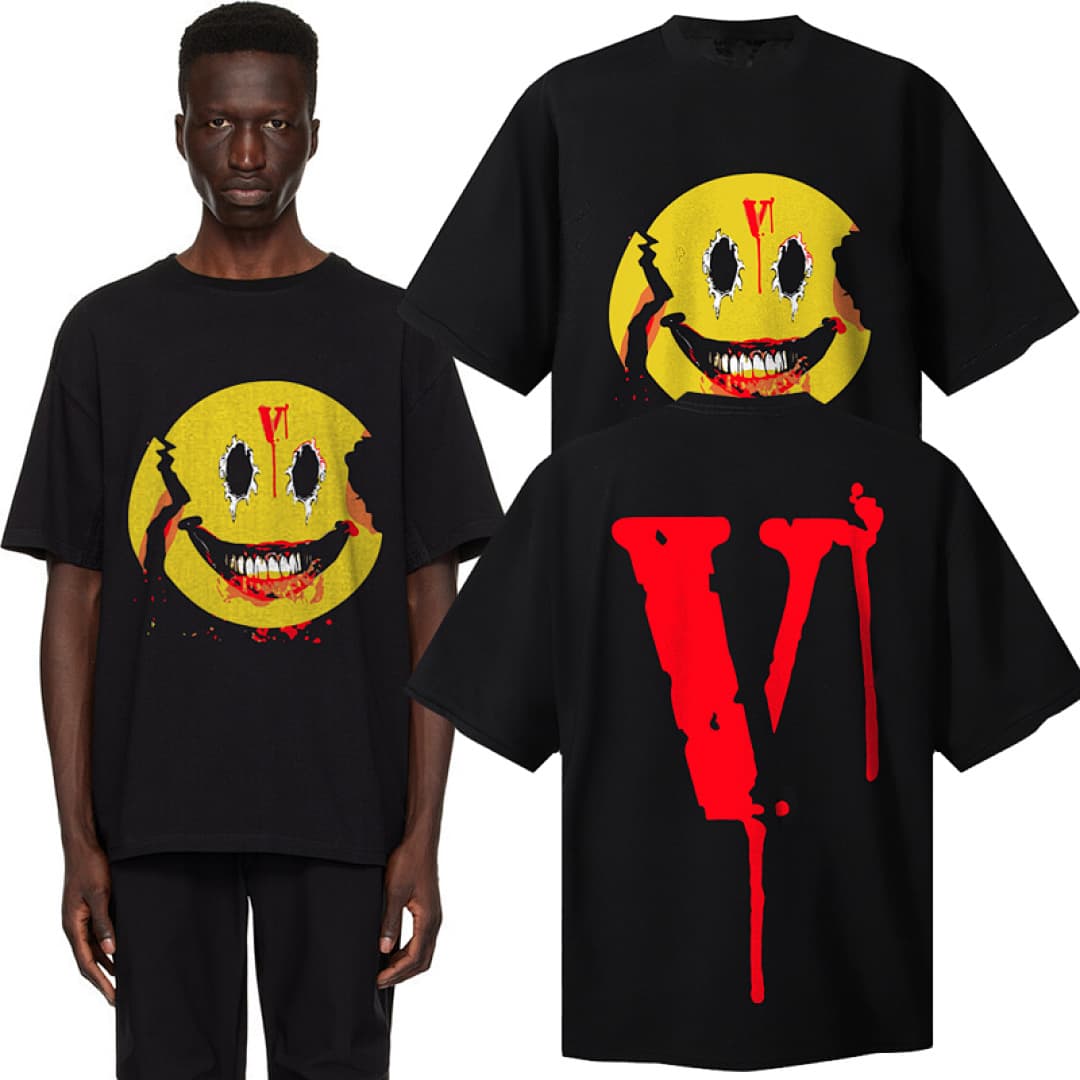 T-shirt Vlone Laugh Now Cry Later foto 07