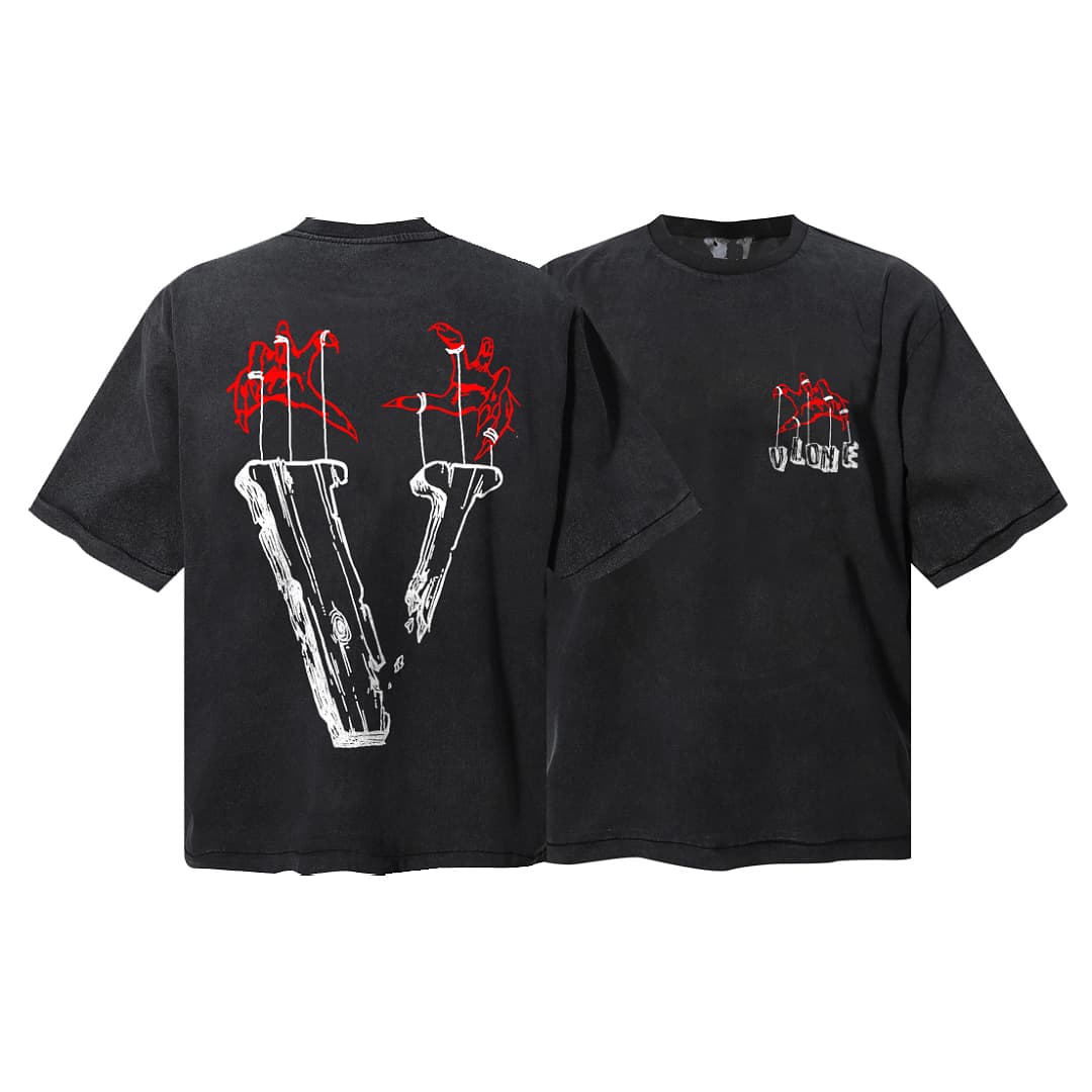 T-shirt Vlone Control Washed foto 08